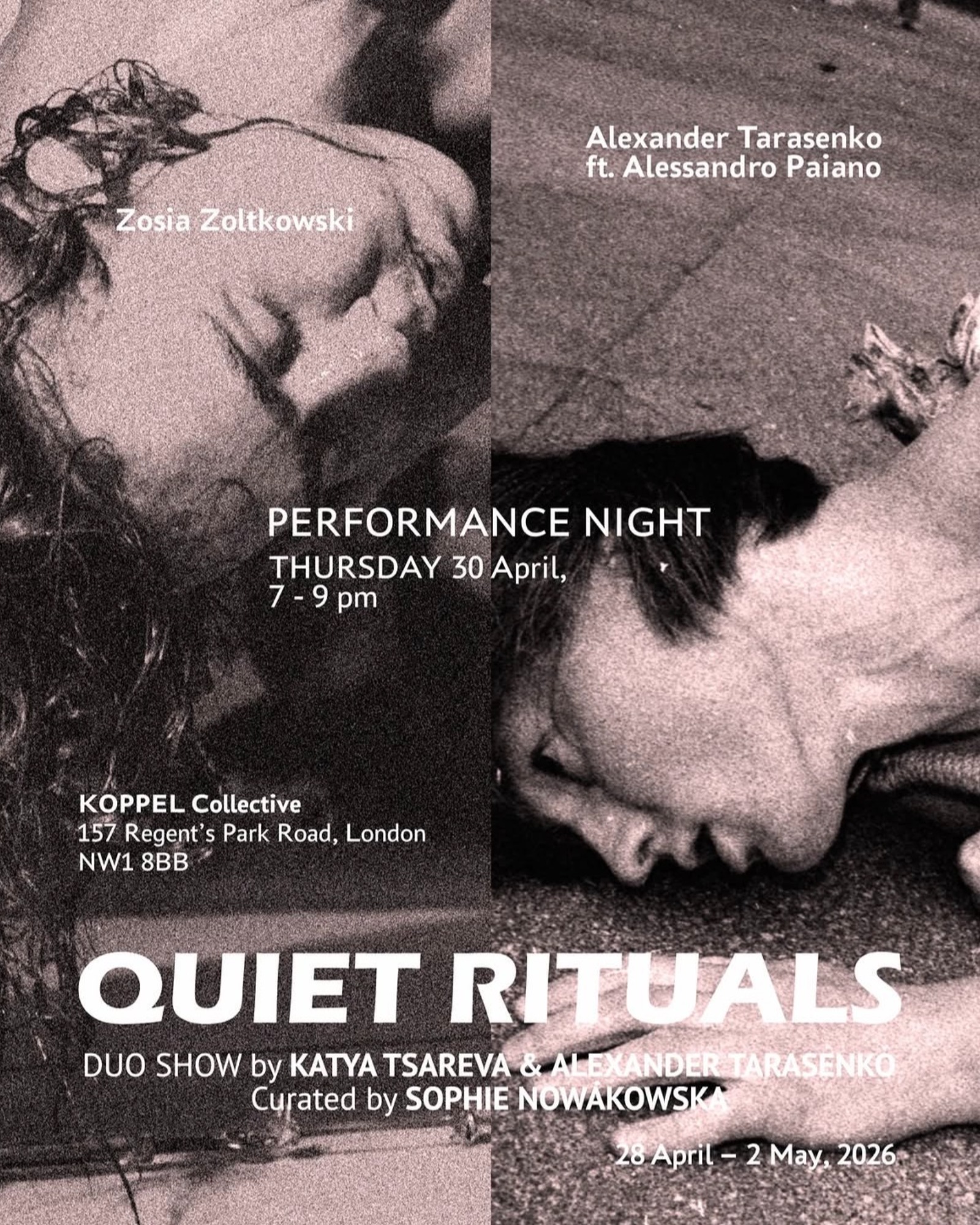 Quiet Rituals - Performance Night poster