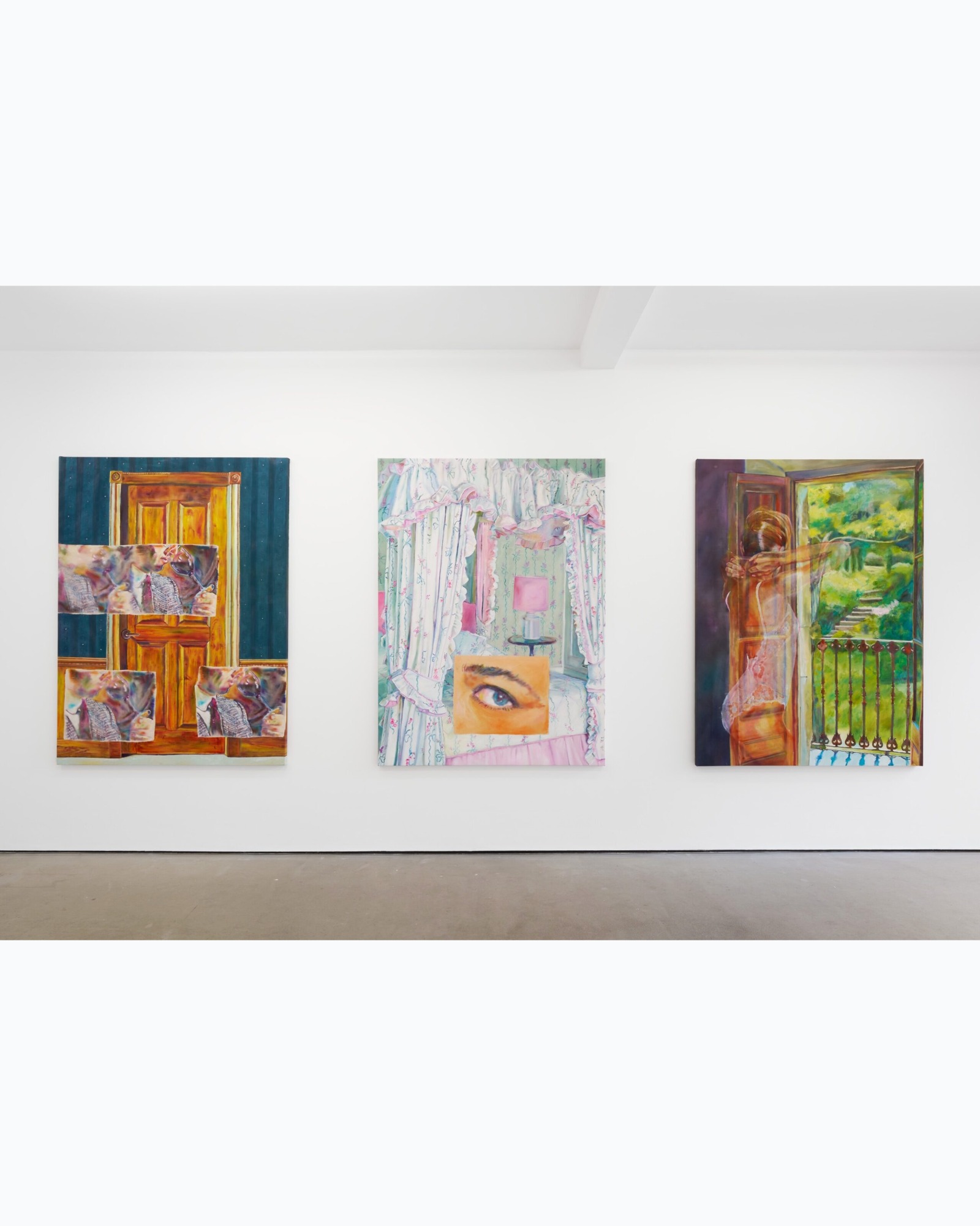Holly Keogh’s ‘Bang Bang Bang On The Door Baby' solo show at the Soup Gallery poster