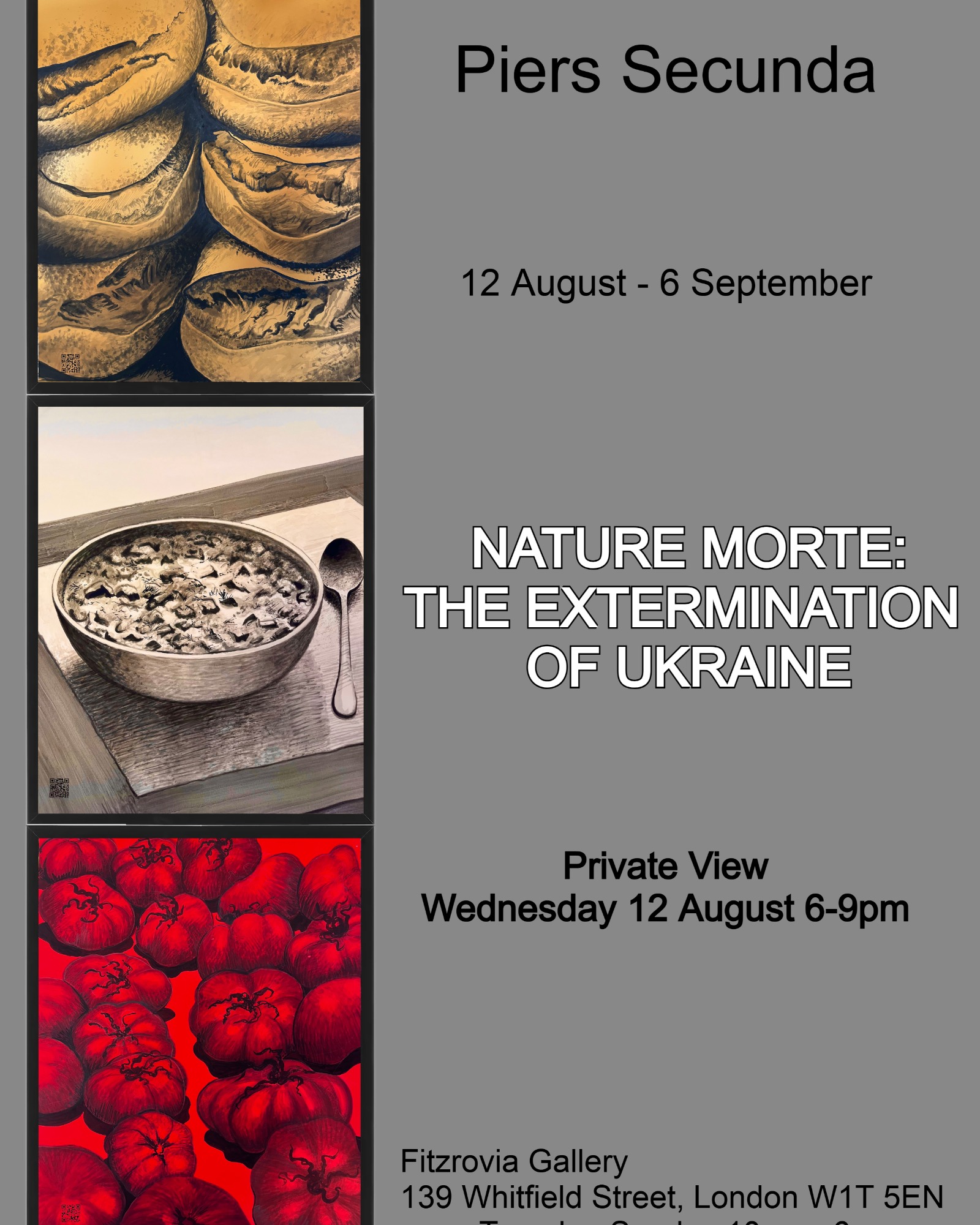 NATURE MORTE: THE EXTERMINATION OF UKRAINE poster
