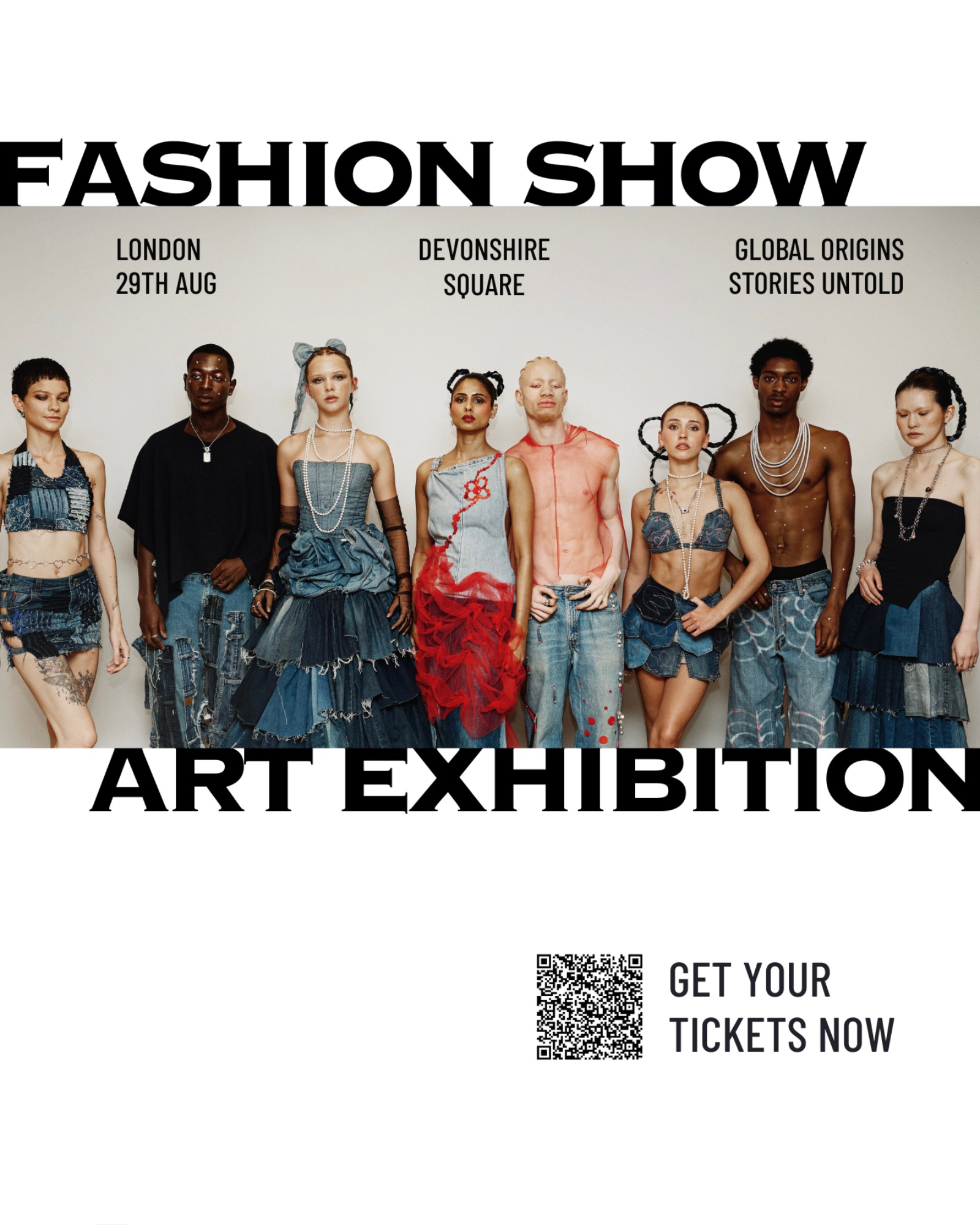 Renaissance 2026: Global Origins, Fashion Show & Art Exhibition at Devonshire Square poster
