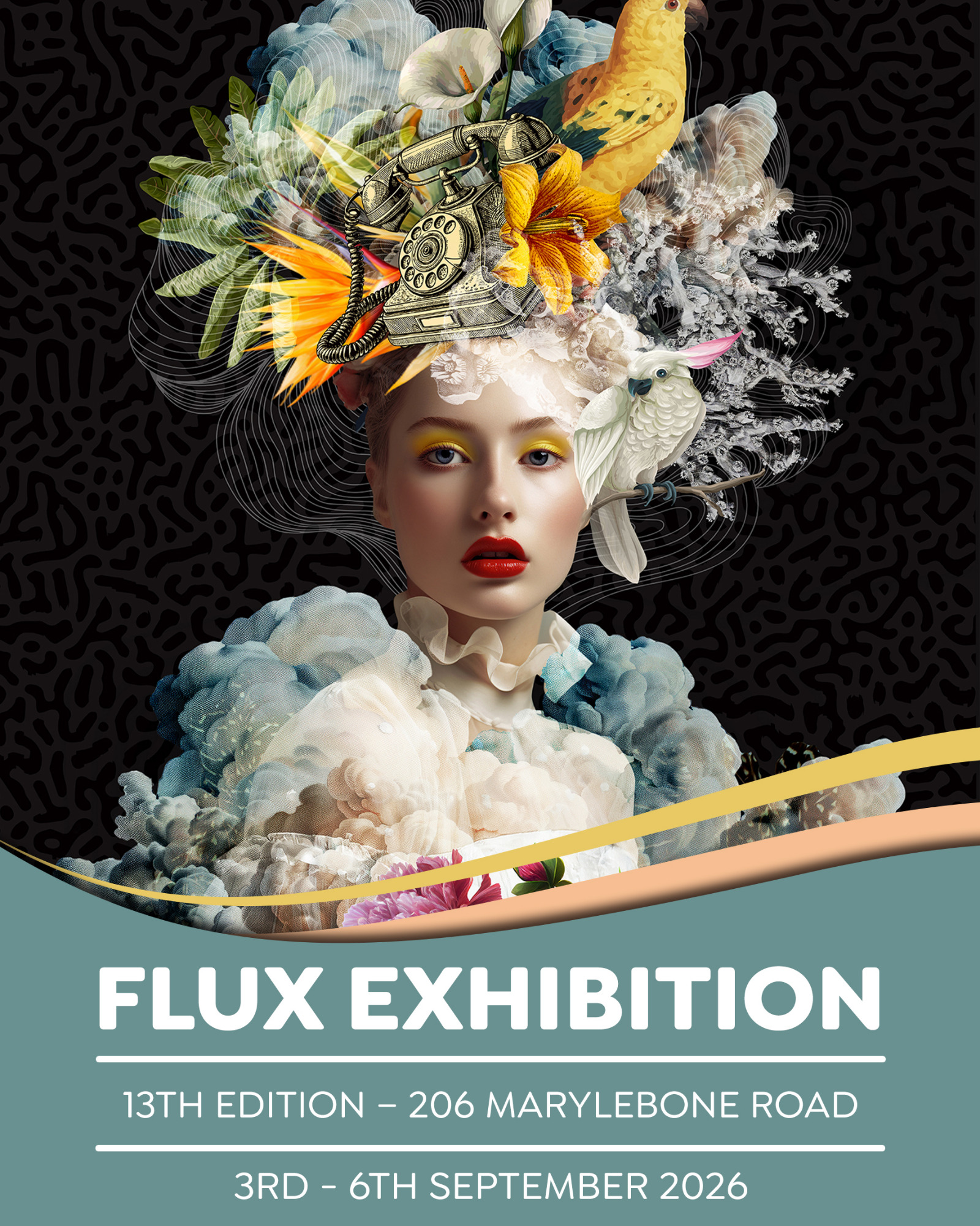 FLUX Exhibition poster