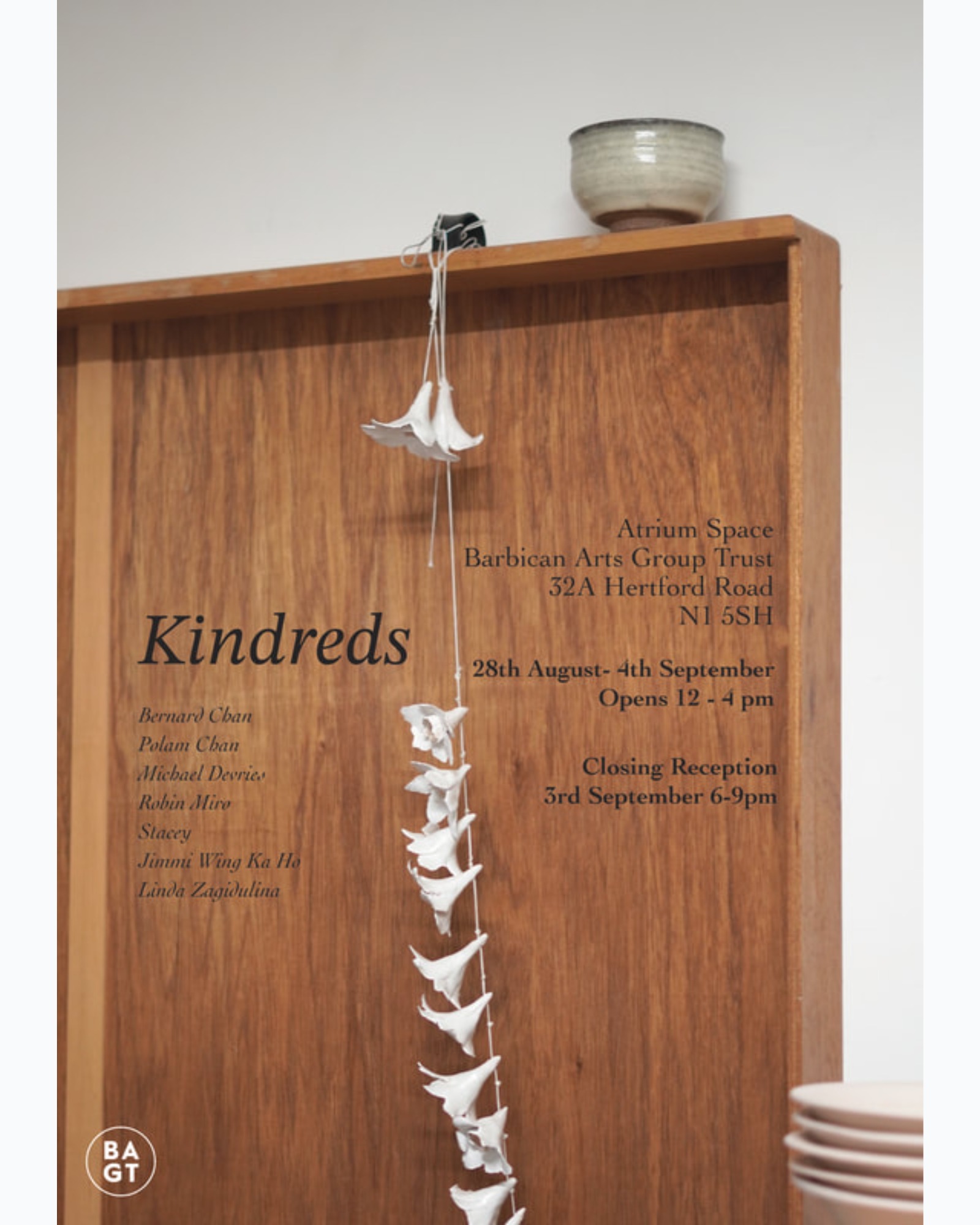 KINDREDS, curated by Polam Chan poster