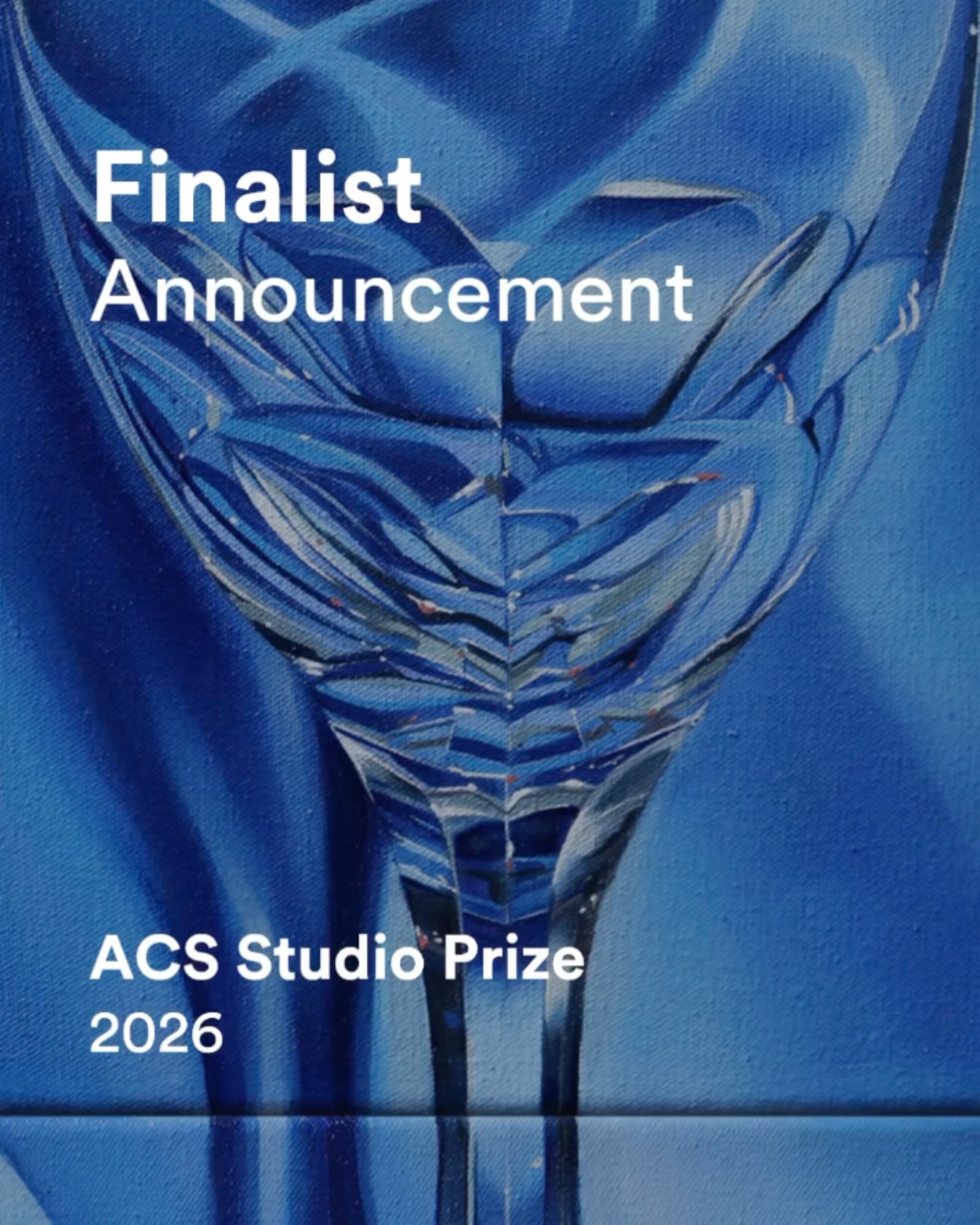 ACS Studio Prize x Gurr Johns 2026 poster