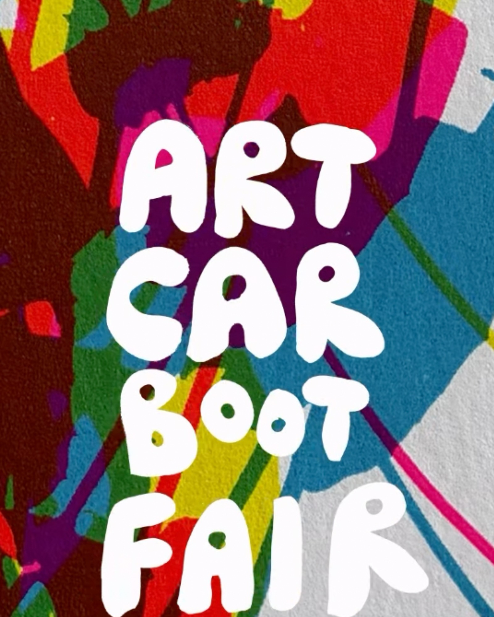 Art Car Boot Fair 2026: PLAY FREE poster