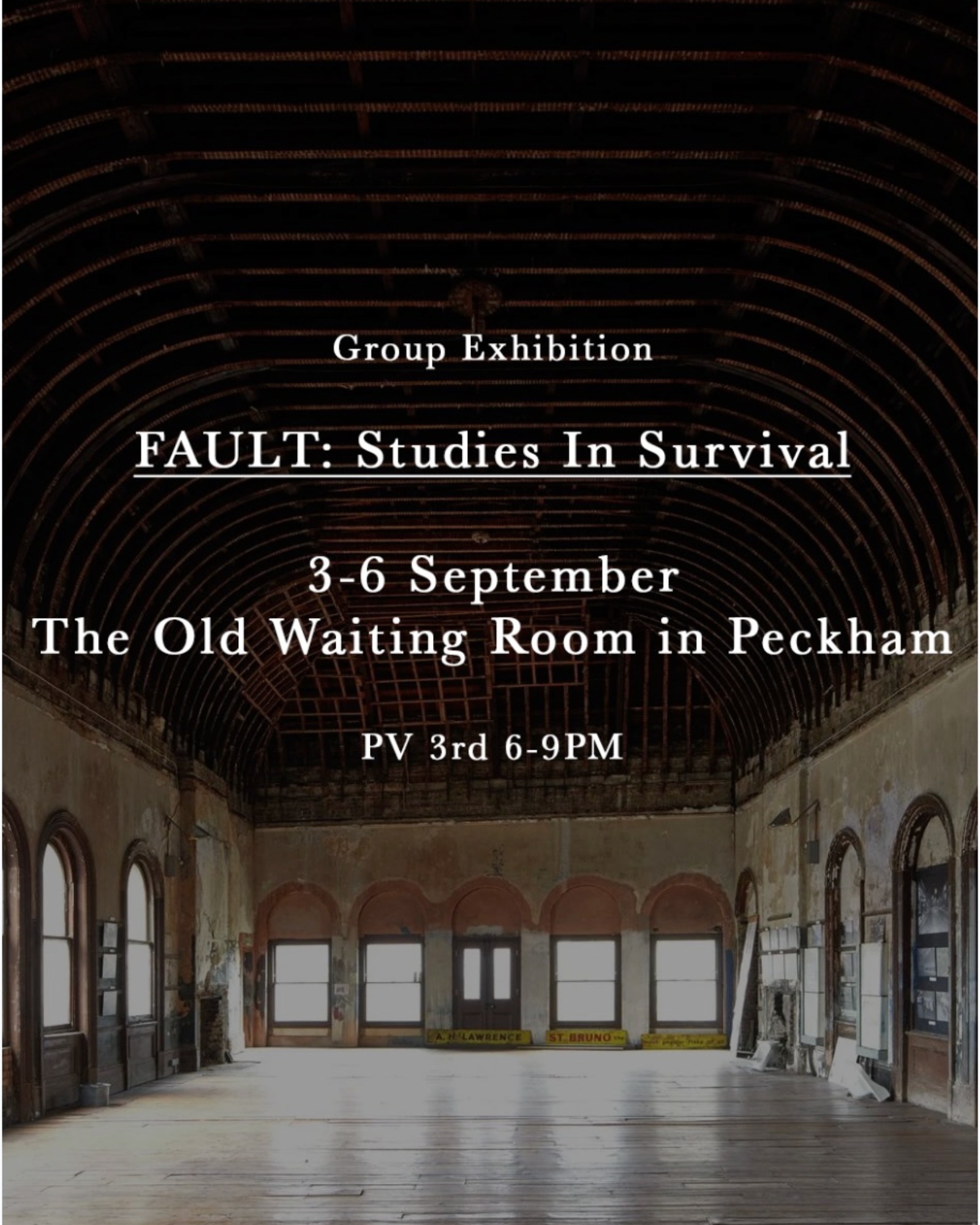 FAULT: studies in survival poster