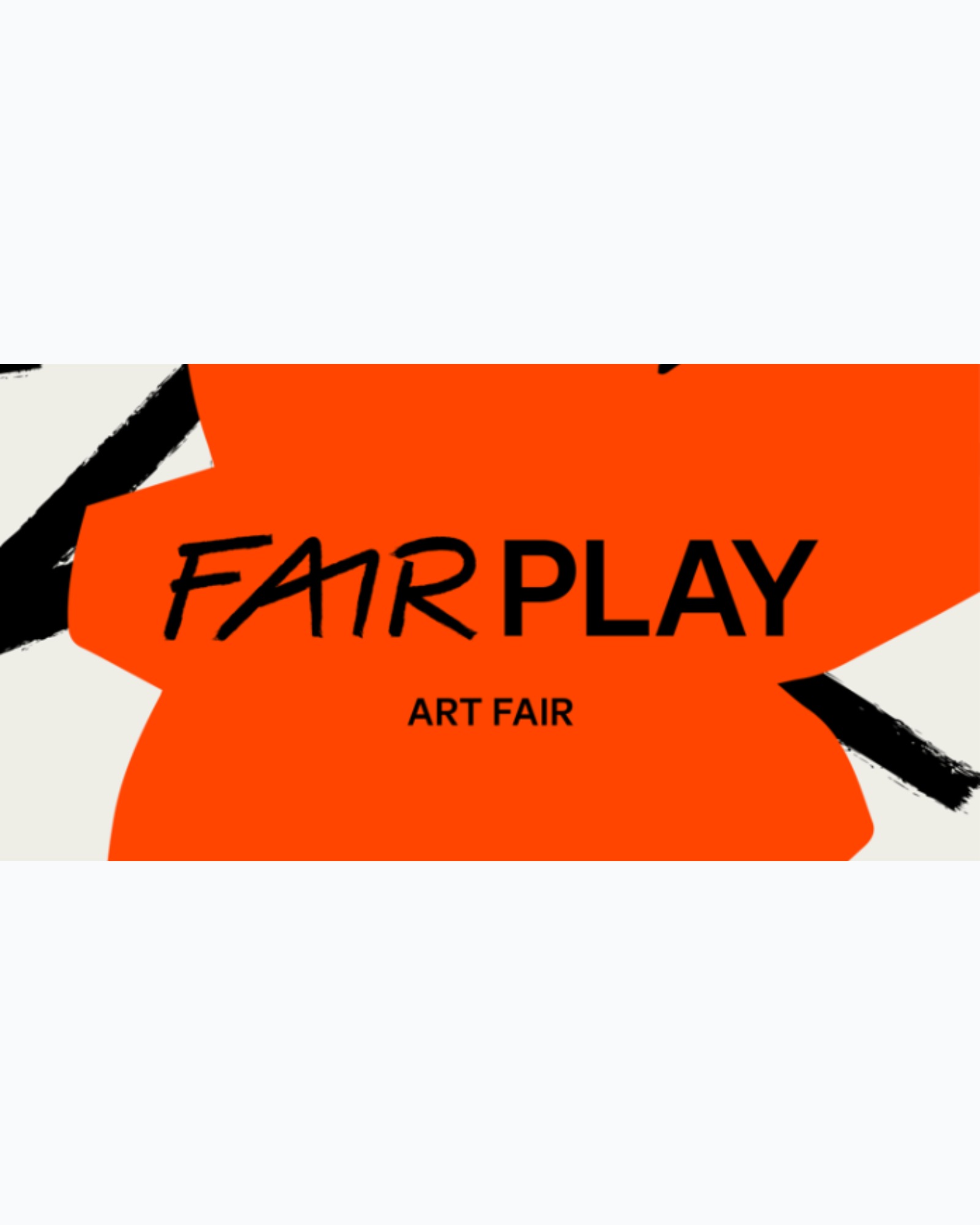 Fair Play Art Fair poster